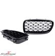 NSF1011DIAMBB  Diamond style kidney set in gloss black 