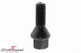 36136781150V 36136781150 36 13 6 781 150 6781150 MINI R57 LCI -  Wheel bolt set M12x1.5x25 60deg. conical, black (20 pcs.)