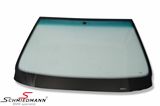51318172406 Windshield green with green strip in the top