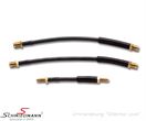 MC1102-4 MINI R56 -  Steel braided brake lines, 4 pcs.