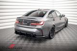 ING80SP-MD BMW G80 M3 -  Rear Diffuser middle -Maxton Design- Street Pro, G80 gloss black