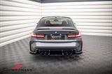 ING80SP-MD BMW G80 M3 -  Rear Diffuser middle -Maxton Design- Street Pro, G80 gloss black