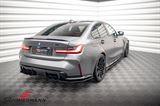 ING80V2S-MD BMW G80 M3 -  Rear Diffuser sides -Maxton Design- V2, G80 gloss black