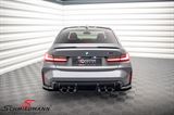 ING80V2S-MD BMW G80 M3 -  Rear Diffuser sides -Maxton Design- V2, G80 gloss black