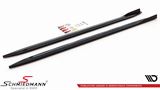 BMG82MV1-MD  Sideskirt extensions -Maxton Design- V1, G82 gloss black