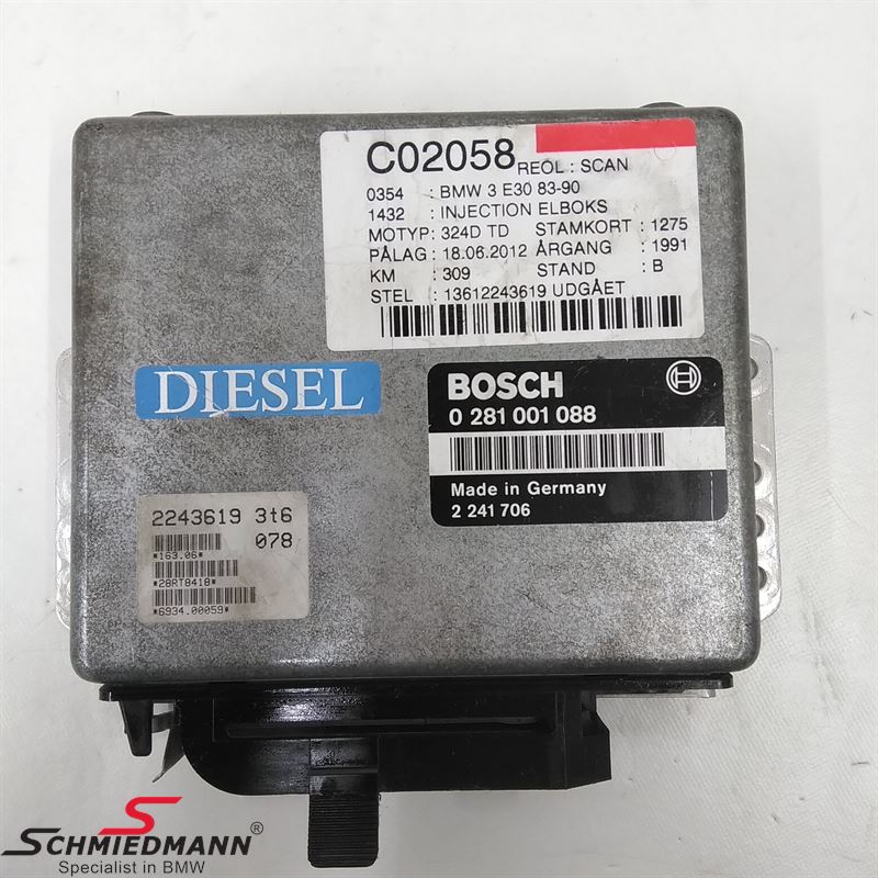 Control unit injection 324TD M21