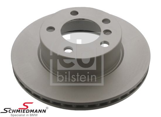 Brake disc front 284x22mm