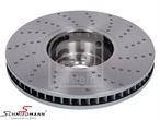 34106887657FB 34106887657 34 10 6 887 657 6887657 宝马 X6 (G06) -  Brake disc front left 395x36mm, drilled/slotted M-Performance