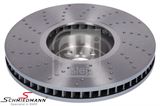 34106887658FB 34106887658 34 10 6 887 658 6887658  Brake disc front right 395x36mm, drilled/slotted M-Performance