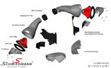 EVEF9XM5M8CFINT 宝马 F93 M8 -  Eventuri carbon intake F9X M5/M8 (kit)