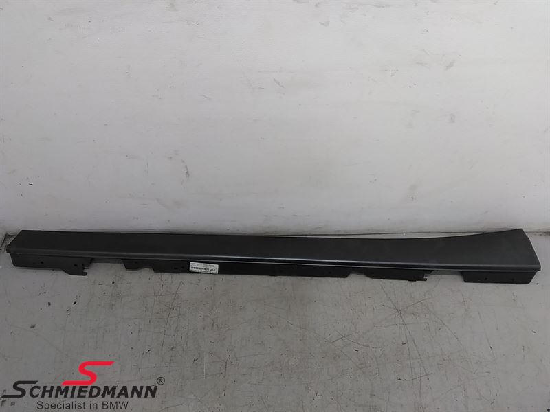 Door sill trim panel left B39 mineral-grau metallic