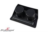 KOPHE30LHD  Cupholder-set E30 black complete, not original 