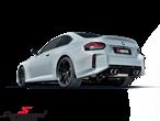 S-BM-T-34H  Akrapovic sport rear silencer, Slip-On Line (Titanium) tail pipes must be bought separately