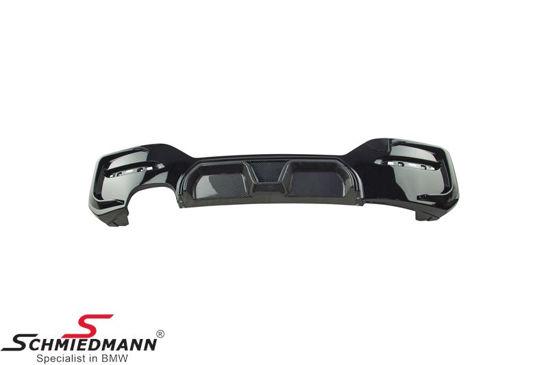 BMW 1 Series F20 LCI - Rear Diffuser/For M-tech/Carbon Look/oo-- 