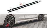 SSDG2XV2GB-MD BMW G20 -  Maxton Design side skirt extension set (left + right side) glossy black, 