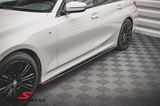 SSDG2XV2GB-MD BMW G20 -  Maxton Design side skirt extension set (left + right side) glossy black, 