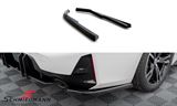 RSSG2021LCI-MD BMW E39 -  Maxton Design rear side splitters, glossy black