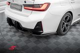 RSSG2021LCI-MD BMW E39 -  Maxton Design rear side splitters, glossy black