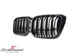 NSG0XLCIGBDL  Kidney set with doublespokes in gloss black