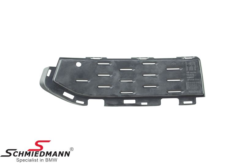 Grill in front bumper by brake duct, R. side - 51118064966