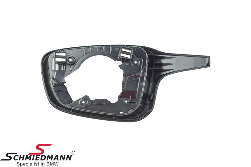 Side-view mirror supporting ring, gloss black R.-side (original 