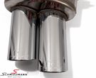 983046-26K BMW F10 -  Sport rear silencer set R+L.-side+X-pipe, stainless steel Supersprint tailpipes 4 X 90MM round