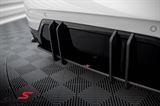 ING2021LCI-MD BMW G21 LCI -  Rear diffuser -Maxton Design- Street Pro, gloss black