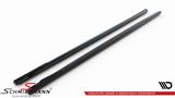 SKG2021LCI-MD 宝马 G20 LCI -  Maxton Design side skirt extension set (left + right side) glossy black