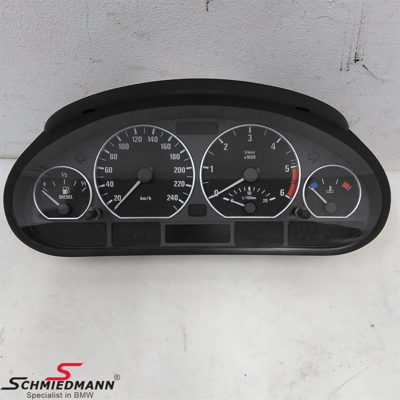 Instrument Cluster 320d M47 150hk With Chromerings