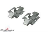 34106786062S 34106786062 34 10 6 786 062 6786062 BMW E90 LCI -  Set mounting parts for front brake pads (For models with Performance brakes)