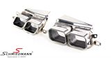 RSF01760 宝马 F01 -  Chrom tailpipe set - Square tips