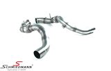 525211 BMW F90 M5 -  Supersprint Turbo downpipe kit Right - Left (Replaces catalytic converter)Accepts the stock "Cat.-Back" system
<b>(Without ECE-Approval)</b>