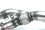 525211 BMW F90 M5 -  Supersprint Turbo downpipe kit Right - Left (Replaces catalytic converter)Accepts the stock "Cat.-Back" system
<b>(Without ECE-Approval)</b>