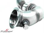 525211 BMW F90 M5 -  Supersprint Turbo downpipe kit Right - Left (Replaces catalytic converter)Accepts the stock "Cat.-Back" system
<b>(Without ECE-Approval)</b>