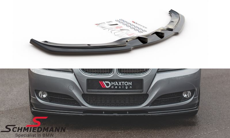 Maxton Design front splitter V.2 glossy black