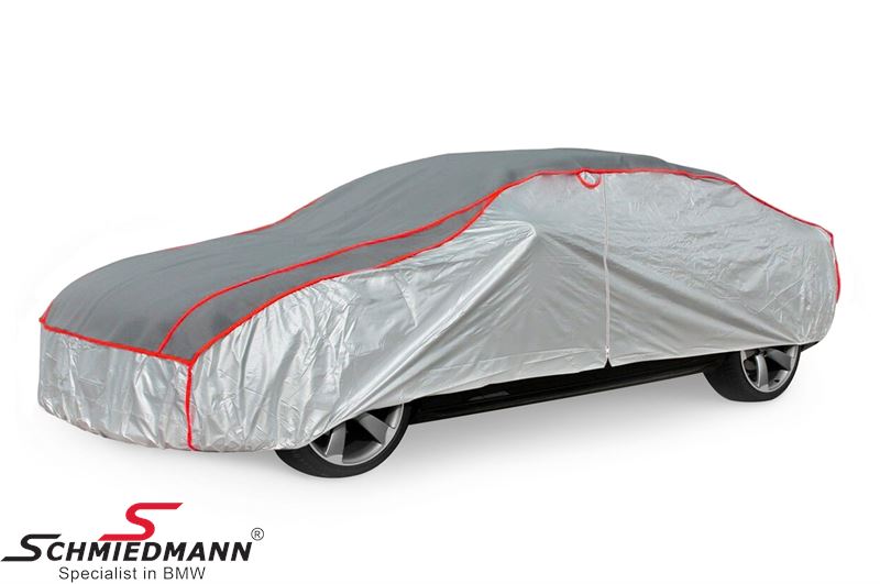 Car cover - protects from hail storms - with zip - size: L