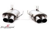 SCMMZ48586M86NR BMW Z4 (E86) -  Schmiedmann stainless steel sport rear silencer set 4XØ86MM 