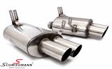 SCMMZ48586M86NR BMW Z4 (E86) -  Schmiedmann stainless steel sport rear silencer set 4XØ86MM 
