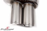 SCMMZ48586M86NR BMW Z4 (E86) -  Schmiedmann stainless steel sport rear silencer set 4XØ86MM 