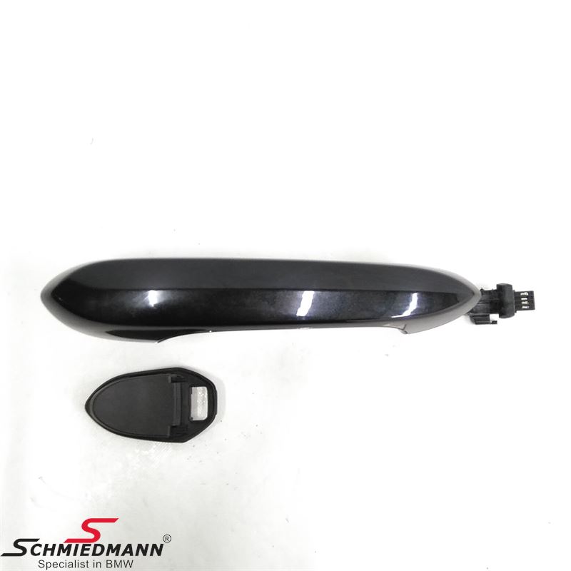 Door handle out Right - 475 black-sapphire metallic - 34562Km