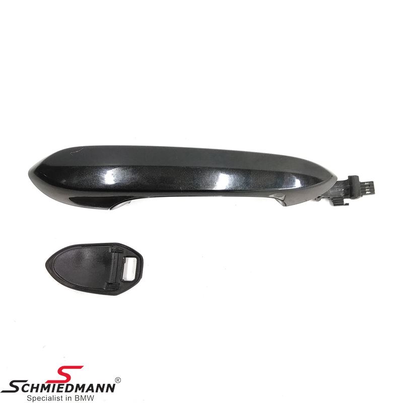 Door handle out Right - 475 black-sapphire metallic - 34562Km