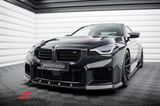 FRLG87-MD BMW G87 M2 -  Maxton Design front splitter V.2, carbon fiber