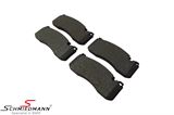 34116786044BO 34116786044 34 11 6 786 044 6786044 宝马 E92LCI -  Brakepads front for BMW Performance systems