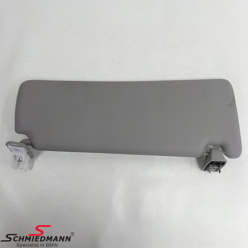 Sun visor left Grey