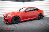 SKEXG87CAR-MD1 BMW G87 M2 -  Side skirt-extension set -Maxton Design- Carbon