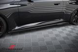 SKEXG87V1-MD BMW G87 M2 -  Side skirt-extension set V.1 -Maxton Design- gloss black