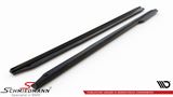 SKEXG87V1-MD BMW G87 M2 -  Side skirt-extension set V.1 -Maxton Design- gloss black