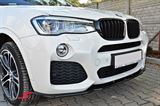 FRLF26MOT2-MD  Maxton Design front splitter, gloss black