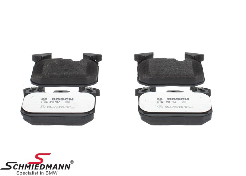 Brake pads front - for models with M-Sport brakes