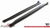 SKV2X6F16-MD  Side skirt-extension set V.2 -Maxton Design- gloss black